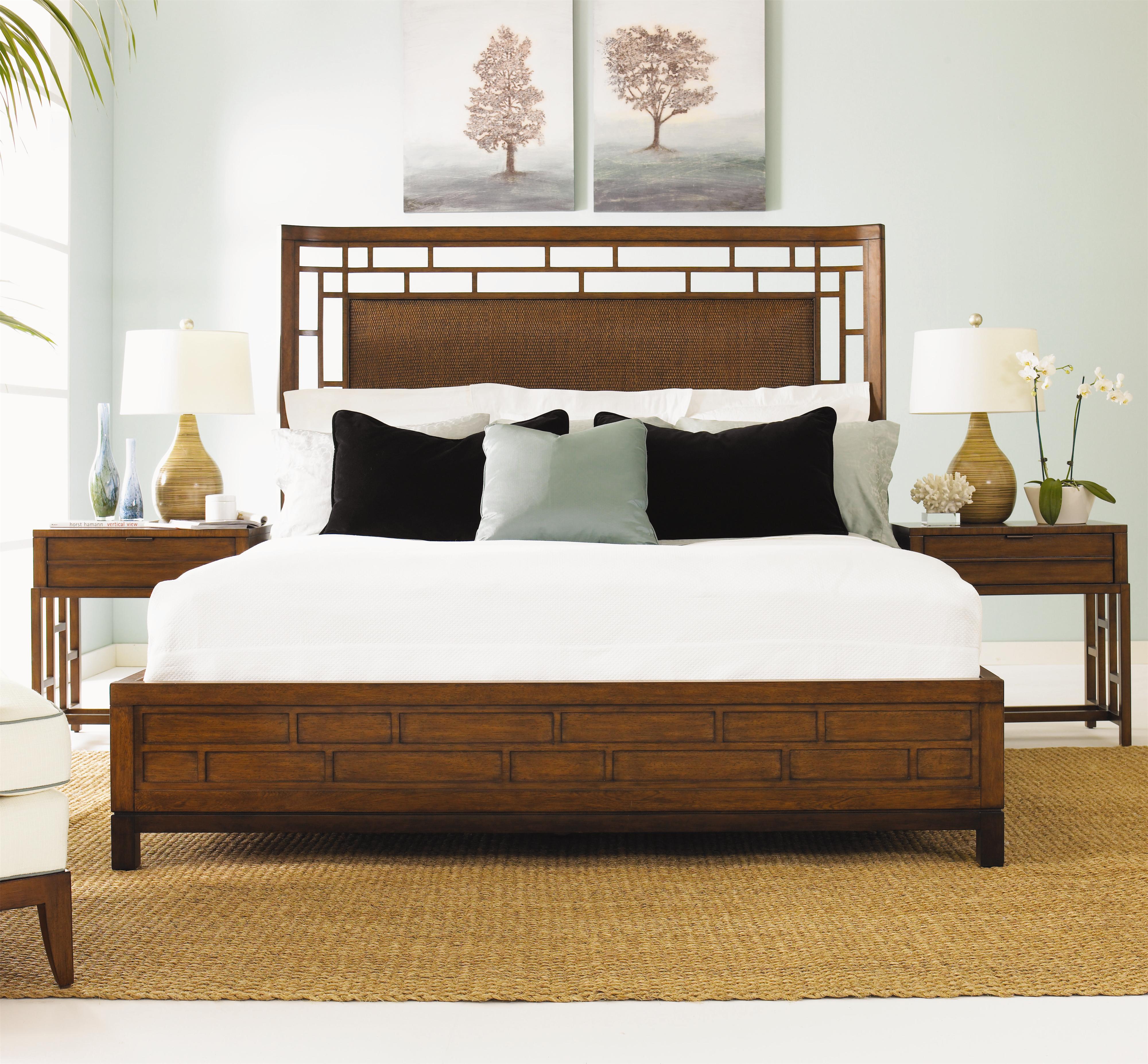 Tommy Bahama Home Ocean Club 536-134C King-Size Paradise Point Bed with